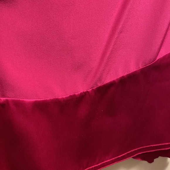 3.1 Phillip Lim Asymmetric 100% Silk Pink Top - Picture 9 of 10